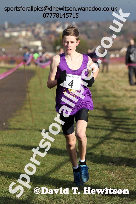 Durham Schools Cross Country, Meadowfield Leisure Centre, Meadowfield. Photo: David T. Hewitson/Sports for All Pics